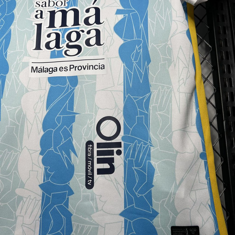 Camisa Malaga Home 24/25 - Torcedor Masculina