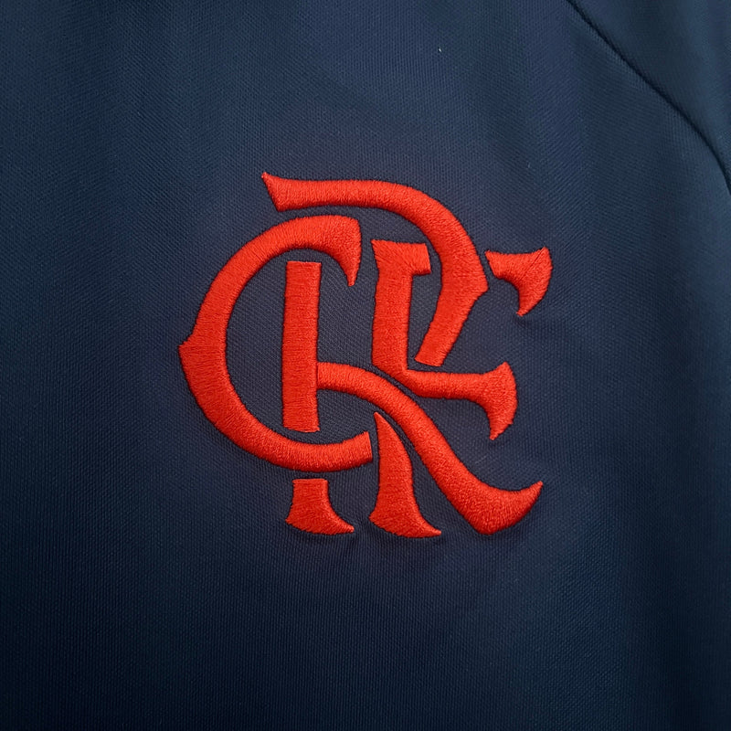 Camisa Flamengo Treino Azul Marinho Polo 25/26 - Versão Torcedor - Lançamento