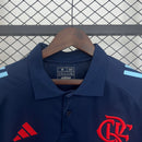 Camisa Flamengo Treino Azul Marinho Polo 25/26 - Versão Torcedor - Lançamento