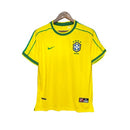 Camisa Seleção Brasileira Copa 1998 - Retrô Masculina- Amarela
