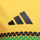 Camisa Seleção Jamaica Home 2026 - Adidas x Bob Marley - Versão Jogador - Masculina Amarelo - Lançamento