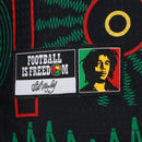 Camisa Seleção Jamaica Home 2026 - Adidas x Bob Marley - Versão Jogador - Masculina Preta - Lançamento