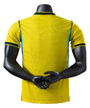 Camisa Seleção Brasileira Amarela - Copa do Mundo 2026 - Versão Jogador