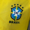 Camisa Seleção Brasileira Amarela - Copa do Mundo 2026 - Versão Jogador