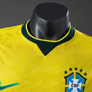 Camisa Seleção Brasileira Amarela - Copa do Mundo 2026 - Versão Jogador