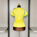 Camisa Seleção Brasileira Feminina - Copa do Mundo 2026 - Amarela