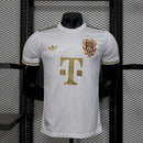 Camisa Bayern De Munique 125 Anos-Branca 24/25 - Versão Jogador