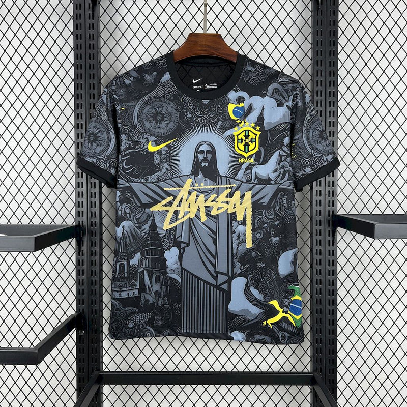Camisa Brasil X Stussi 24/25 - Torcedor